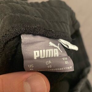 Puma joggers. Black. XL.